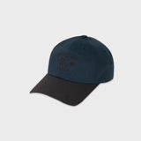 SYMBOL LOGO BALL CAP (NAVY/BROWN)