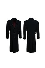 Tailored Split Hem Overcoat