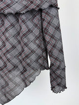 ARGYLE OFF SHOULDER LONG SLEEVE (2C)
