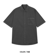 ストーン 40スレッド ピグメント オーバーフィット ショートスリーブシャツ