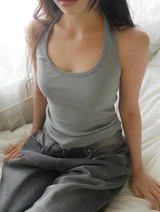 halter sleeveless