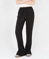 KNIT BOOTSCUT BANDING PANTS [2color]