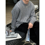 [F/W] Wool blend damage knit(4color)