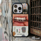 Hip Archive Collage Epoxy Bumper iPhone Case
