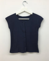 Mer knit short sleeve  (4color)