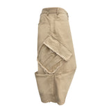 VTG BACK BOOTS CARGO SHORTS_BEIGE