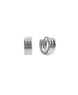 [925 silver] Deux.silver.183 / fort earring (silver)