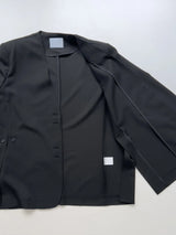 Dawson Slit Collarless Over Fit Jacket
