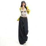 Paris Buckle High-Waist Barrel Denim Jeans
