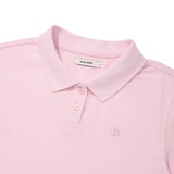 KIRSH PLAIN SLIM FIT PIQUE T-SHIRT - LIGHT PINK