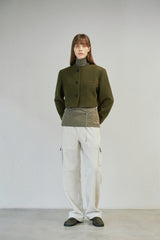 WOOL SLIM STADIUM JUMPER