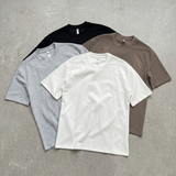 Structured Paneled Oversized Tee