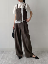 Onion Belted Wide Slacks