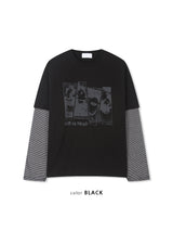 Grunge Rock Layered Longsleeve