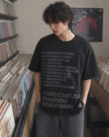(UNISEX) Ss Slogan Over T-shirt
