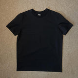Shoulder Pad Short Sleeve T Shirt (2color)