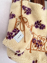 UnsocialNight 秋冬新作 オリジナル刺繍 ふわふわボアの可愛いトレンドバッグ ワンショルダー＆ハンドバッグ 親子バッグ