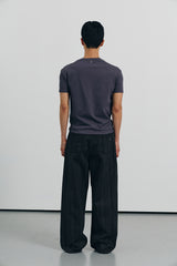 クールカーブハーフTシャツ(Charcoal)