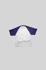 LEOPARD "88" RAGLAN TEE(PURPLE)