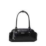SPOILED LONG TOP – HANDLE BOX BAG | BLACK