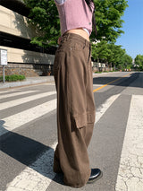 POINT BACK CLIP WIDE PANTS (3C)