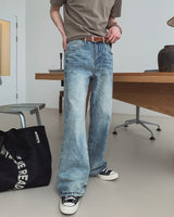 Wetley Brush Washed Bootcut Denim