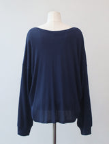 deep v neck loose T 