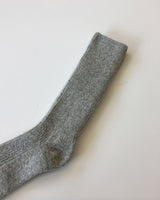 Ribbed Fine Wool Socks (4color)