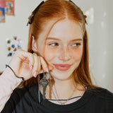 Logo Key Chain Necklace