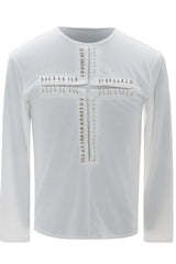 Cross Pin Henley Shirt
