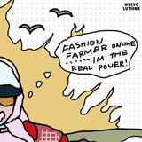 ファッションファーマーザリアルパワーTシャツ
