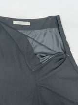 Zico Nylon Pintuck Midi Skirt