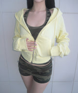 rabbit sorbet zip-up (3colors)