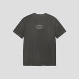 PARAGRAPH ピグメントダイドTシャツ チャコール