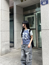 ビンテージ 33 ビッグナンバーラグランTシャツ