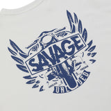 Savage Bike Pigment Half T-shirt_Ivory