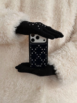 cubic argyle case (black)