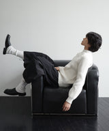 RELAX PADDING PANTS BLACK