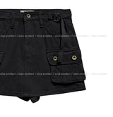 Hamil strap cargo skirt pants