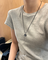 ブラックエスニックネックレス