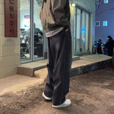 LMNフォーテンティーンブラッシュバルーンデニムパンツ(2 colors)