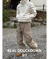 [REAL DUCKDOWN] ダックダウンポケットライトパディング(4color)