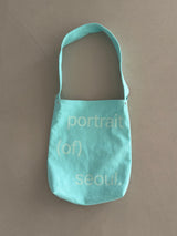 Portrait Wide Strap Shoulder Bag - Mint Soda