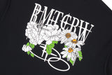 VOLUME LOGO FLOWER TEE SHIRT