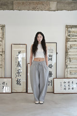 HEAVY-TERRY BALLOON SWEAT PANTS (Gray)