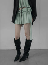 Whiz Shirring Skirt