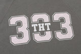 Sporty 333 hoodie - charcoal