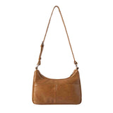 SPOILED CROSS BODY BOX BAG | BROWN