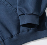 26SS★ フェイデッドウォッシュドクロップフードジップアップ