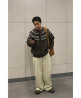 [ 1+1 ] Basic Wide Cotton Pants